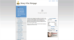 Desktop Screenshot of moneywisemortgage.com